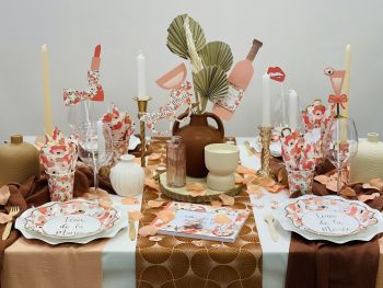 Déco de table - Confettis exotic mood - Table de mariage